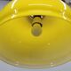 1970s Yellow Glass Pendant Light , Czechoslovakia
