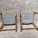 Pair of Baumann Traineau chairs