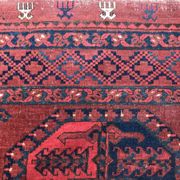 Large carpet former Turkmen afghan handmade 286 X 342 CM