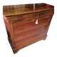 Walnut Louis Philippe writing chest of drawers