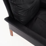 Fauteuil en cuir par Hans Olsen
