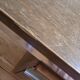 Vintage Swiss desk from the 60s/70s – wood & metal – 120 cm
