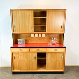 Buffet de cuisine Baumann Möbel, en chêne, modèle vintage des années 60