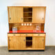 Kitchen buffet by Baumann Möbel, oak, vintage from the 60s