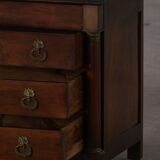 French Empire Commode / Commode, walnut and bronze mounts, 19th century