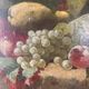 Large still life with fruits from the 19th century – oil on canvas and gilded frame – in superb condition.