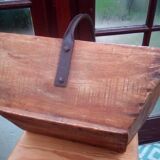 Wooden harvest basket