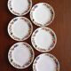 Dish & 12 dessert plates Porcelain of Paris "The Four Seasons"