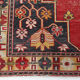 248x123cm red handmade turkish rug
