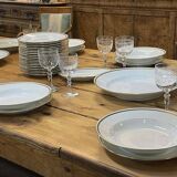 Service en porcelaine de Limoges - 107 pièces - années 1960