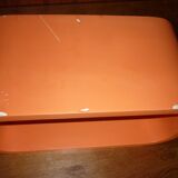 Pair of 2 cubes modular shelves lacquered vintage design