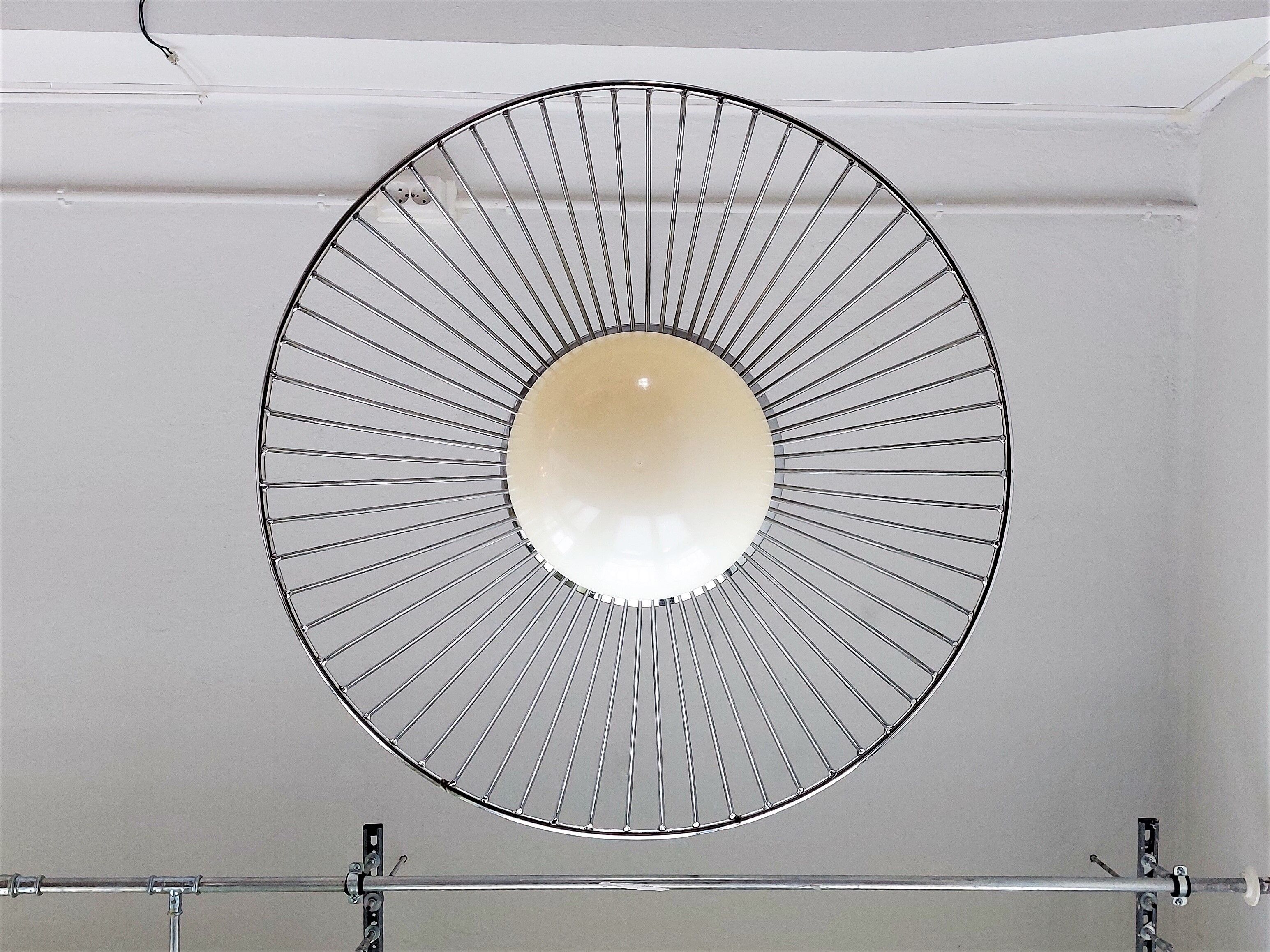 'Moana' pendant lamp by Luigi Massoni for Harvey Guzzini, Italy 1960's