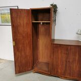 Vintage asymmetrical wardrobe