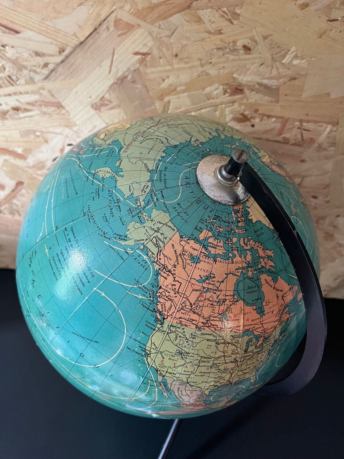 Globe world map tripod Taride