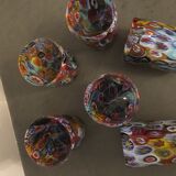 Set of 6 "Goto" water glasses from Murrisa in Murano glass, Italy