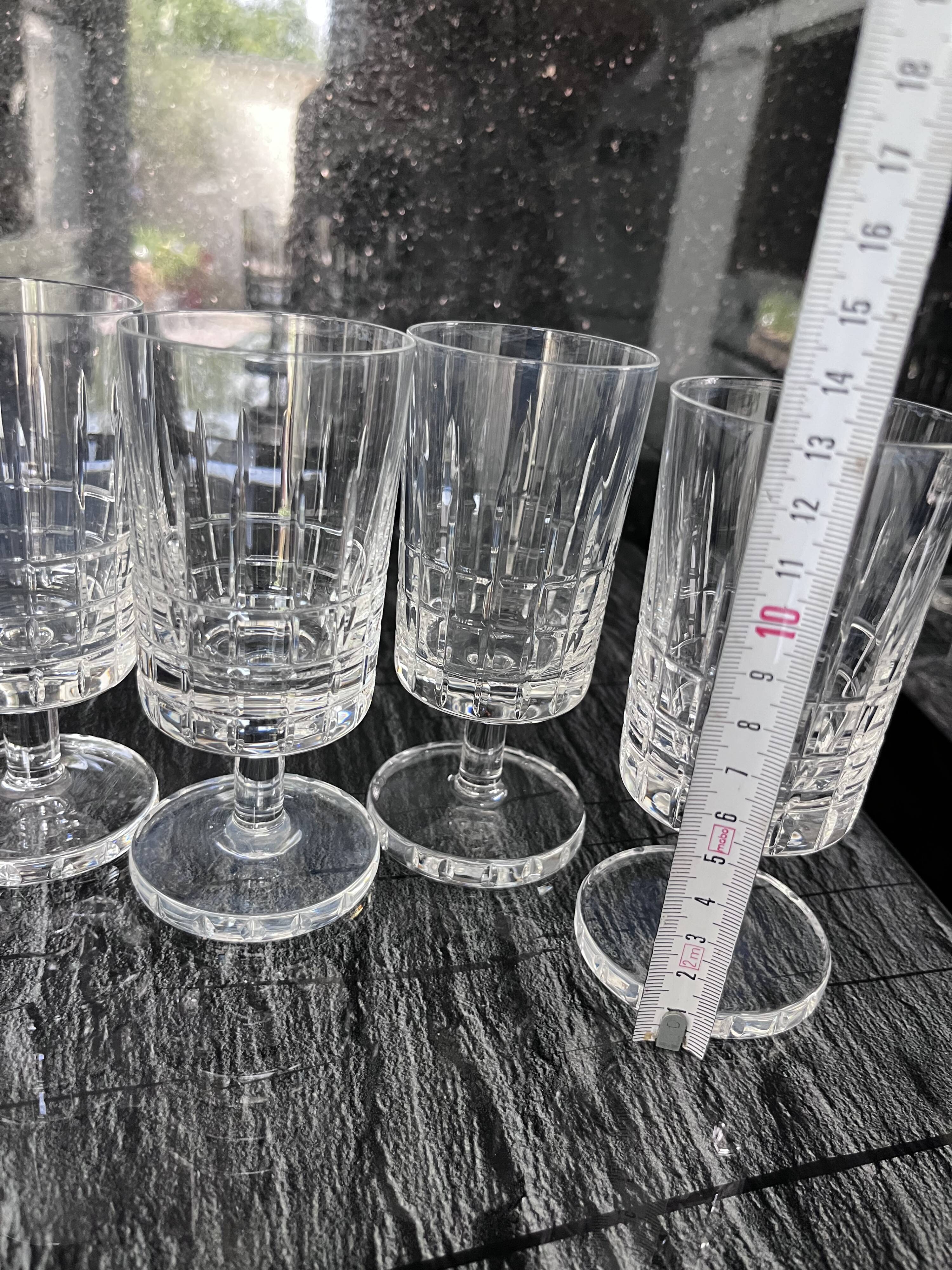 Verres en cristal