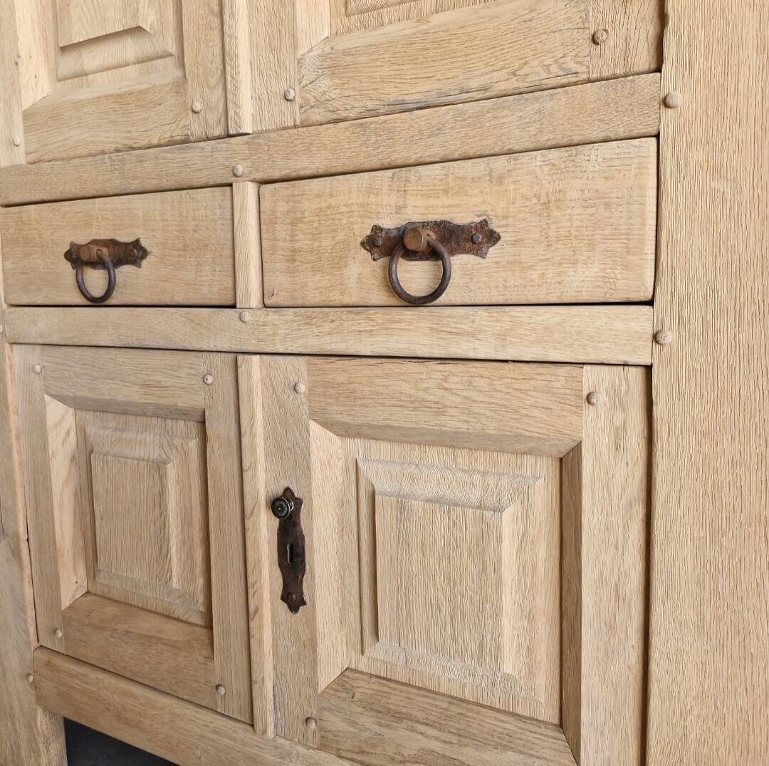 Rustic oak sideboard