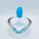 Cendrier canard en verre