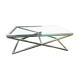 Table basse verre John Lewis alice coffee table134x h44x70