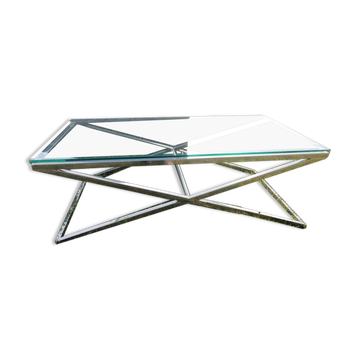Table basse verre John Lewis alice coffee table134x h44x70