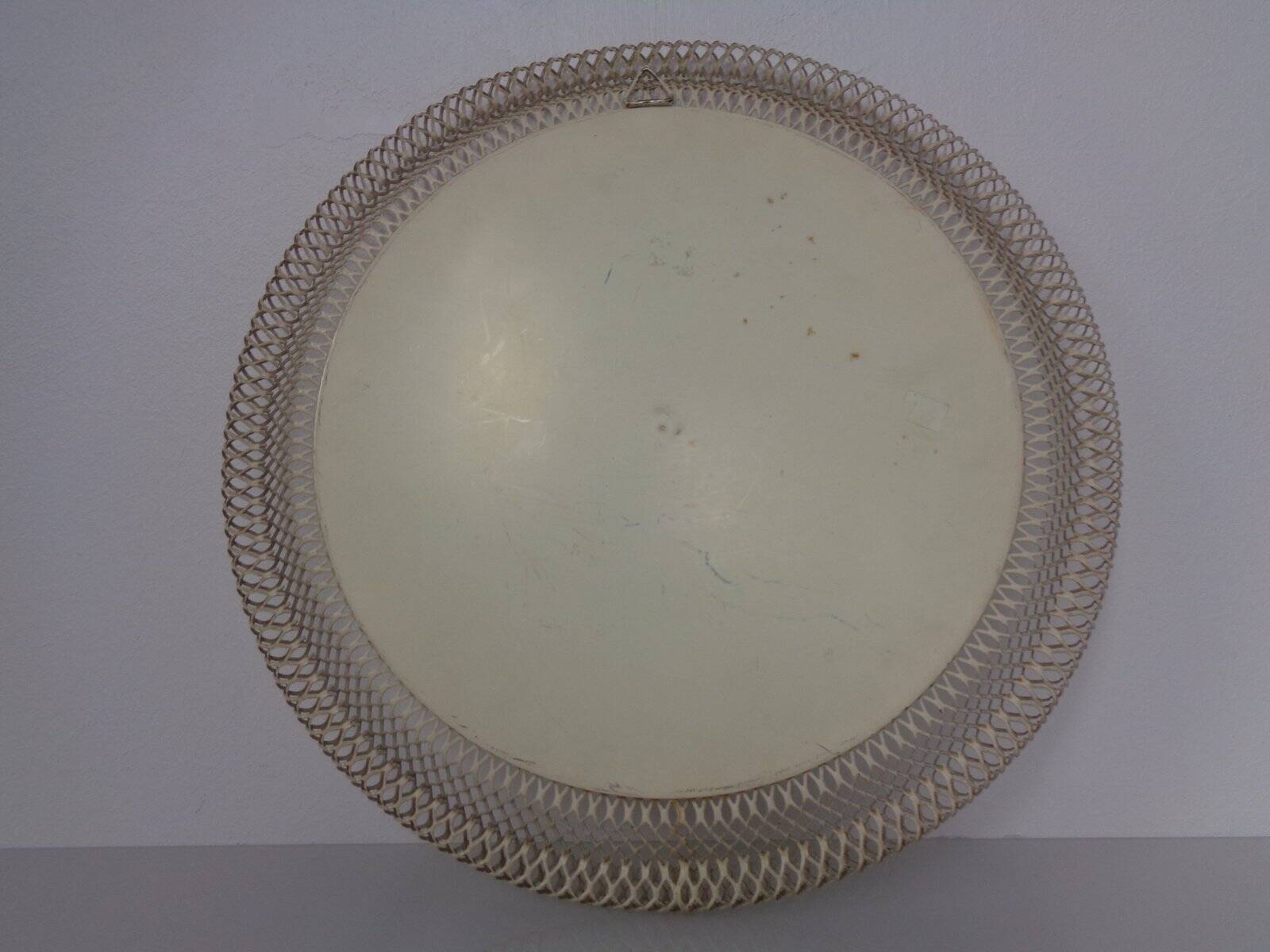 French brass and metal mirror, 1960s