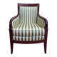 Empire Mahogany Armchair - Bergère