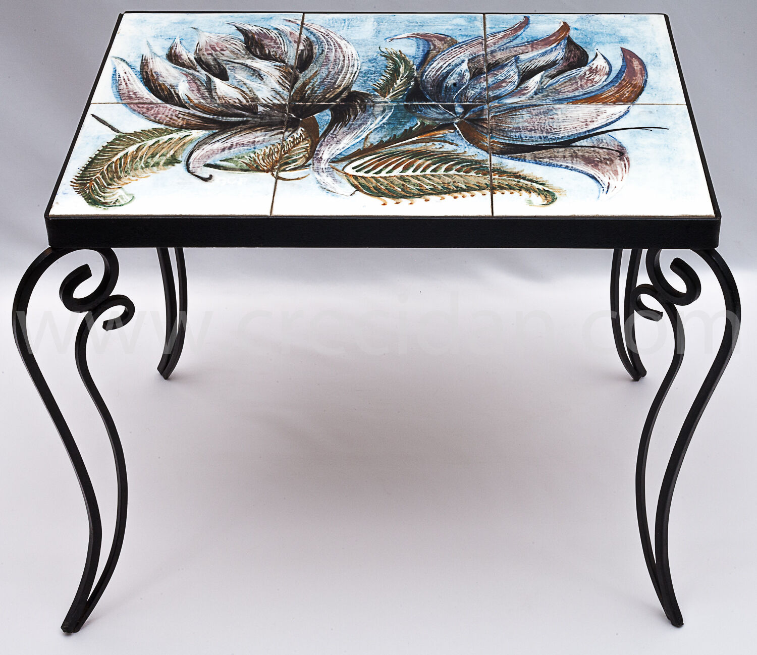 Wrought iron table
