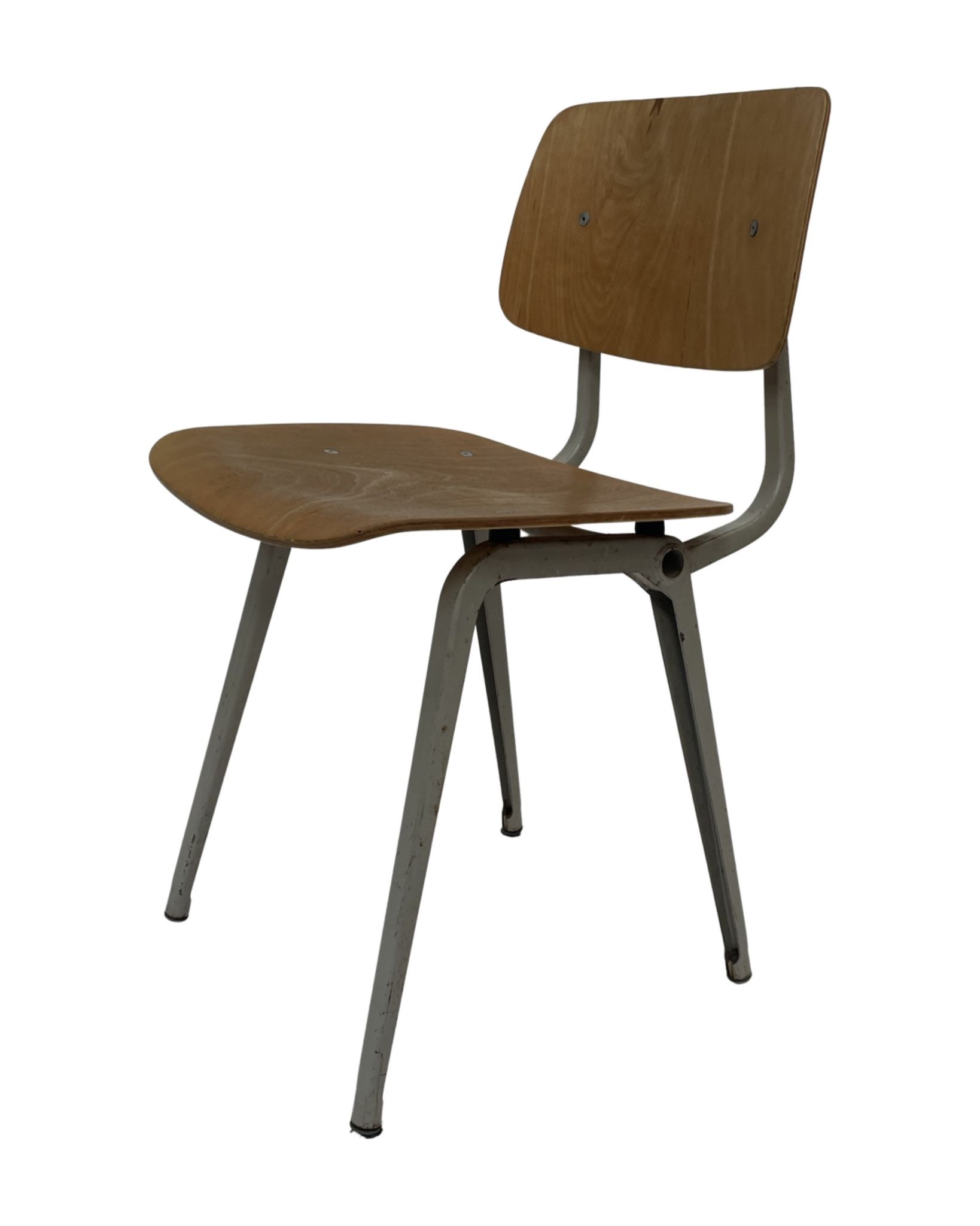 Set of 4 first edition Revolt chairs, Friso Kramer for Ahrend de Cirkel