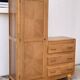 Asymmetrical vintage wardrobe 1950