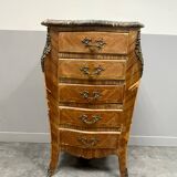 Chifonnier en marqueterie de style Louis XV XXeme