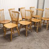 Set of 8 Baumann chairs "Florida"