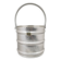 1960s Elegant Champagne Ice Bucket by Arir in Aluminium. Made in Italy