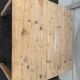 Farm table – vintage – table – rustic raw wood