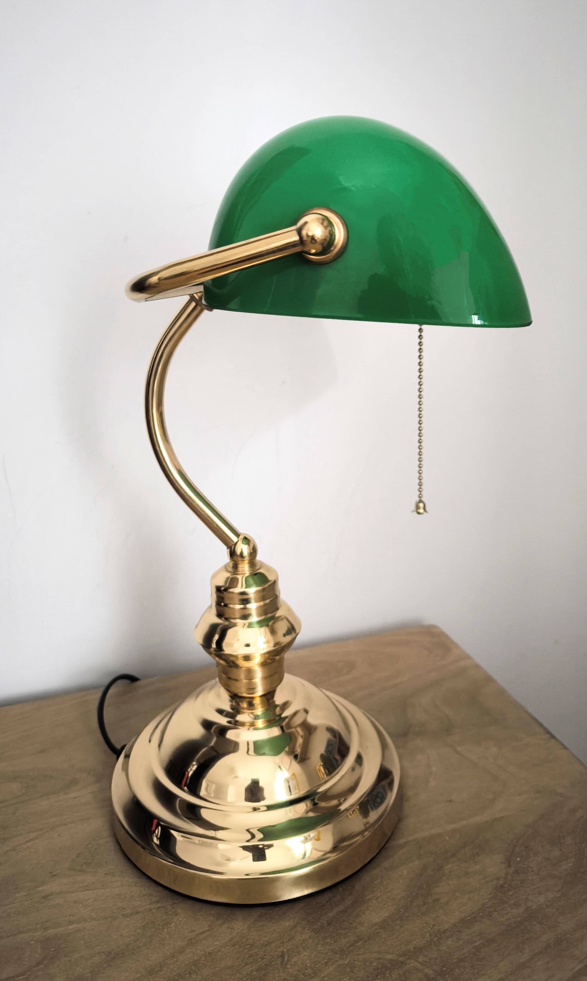 Siglo XX media bank lamp