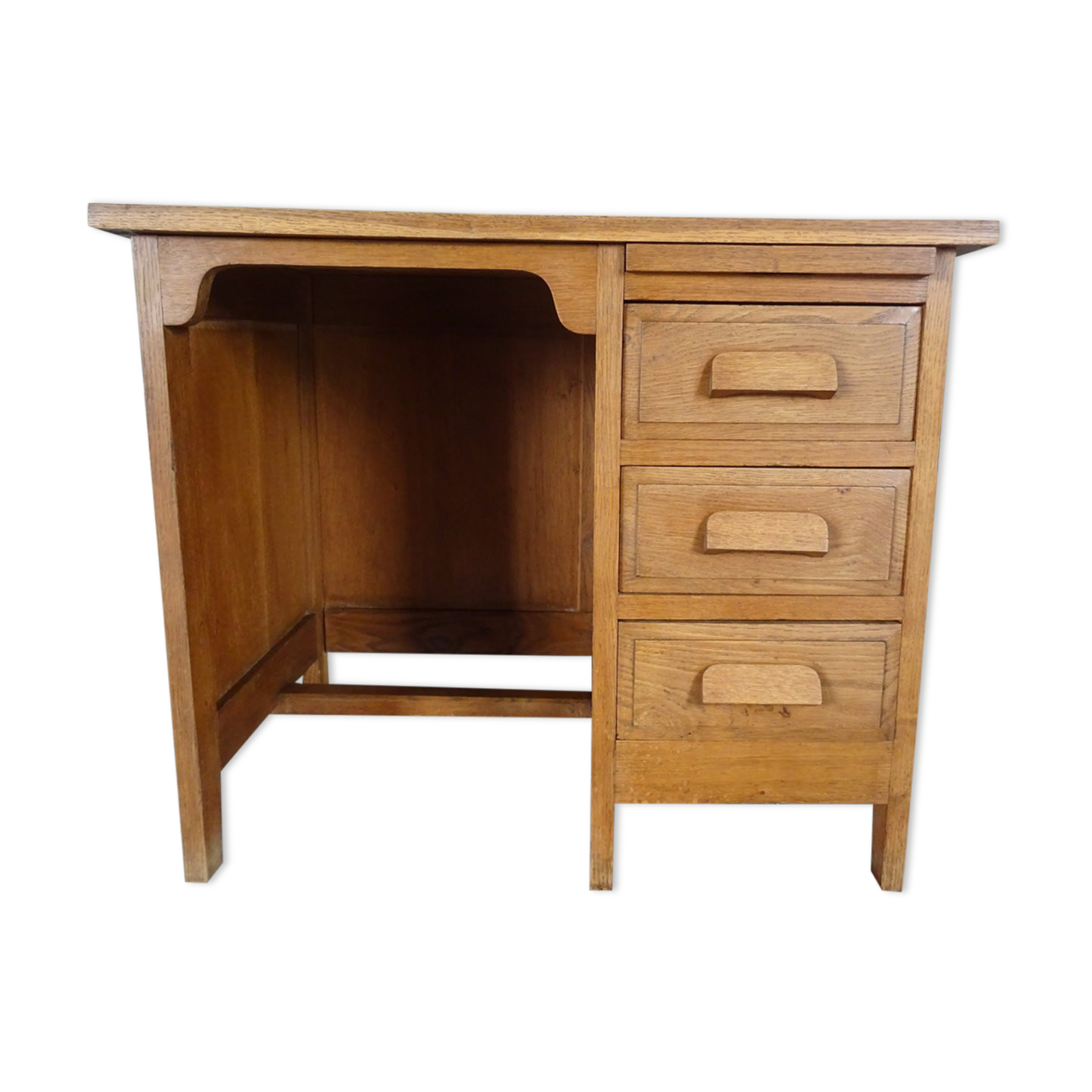 Children's desk in solid oak