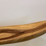 Vallauris distinctive wood grain Ceramic platter 1960 s