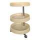 Space Age rolling dessert trolley