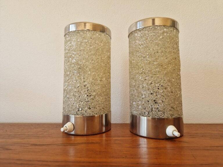 Pair of Midcentury Table Lamps Rockets AKA, Germany, 1970s