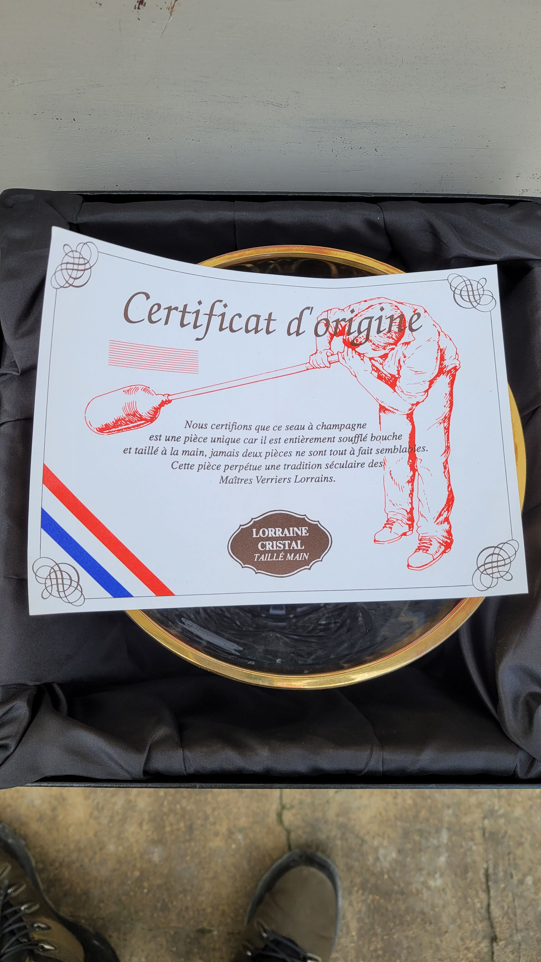 Seau à Champagne et Flûtes en cristal Etzel - Collection