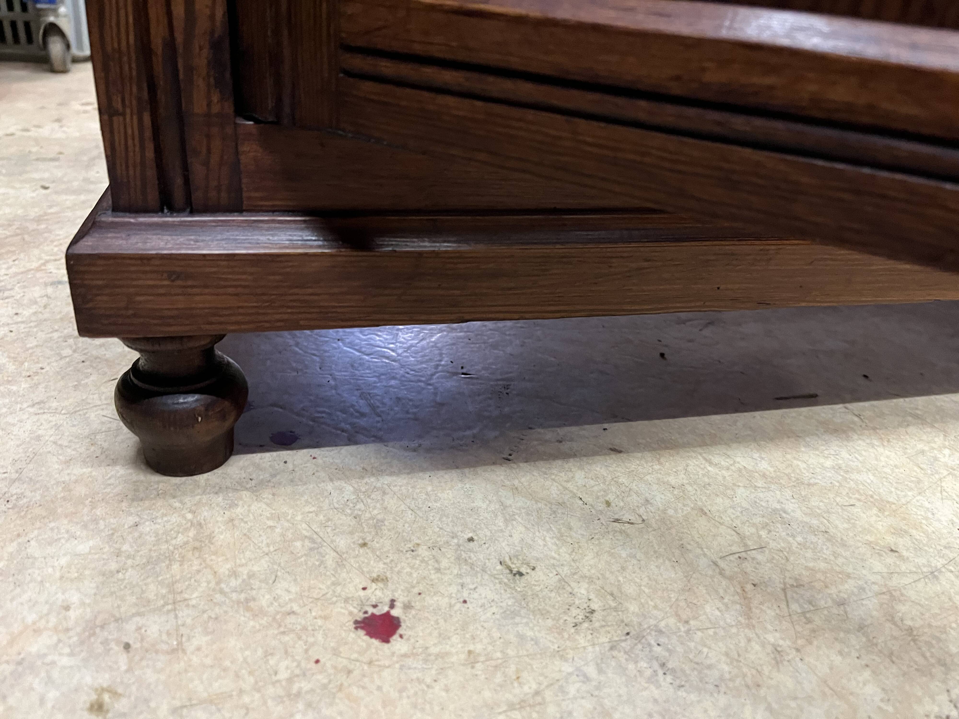 old children's wardrobe in fir