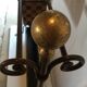 Wrought iron umbrella stand