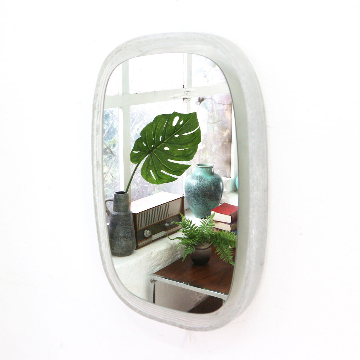 Miroir rétro éclairé 70 - 42x65cm