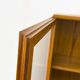 Armoire en teck avec portes vitrées d'Omann Jun, années 1960