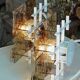 Venini Italy two wall lamps patchwork years '70 space age glass