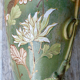 Vase Satsuma 1900 Japan Mejii period Chrysanthemes enamelled pottery