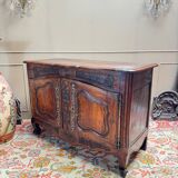 Buffet provençal en noyer d’époque Louis XV XVIII