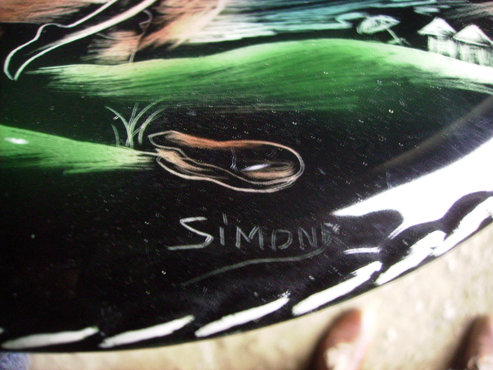 Monaco Kerina ceramic heel dish