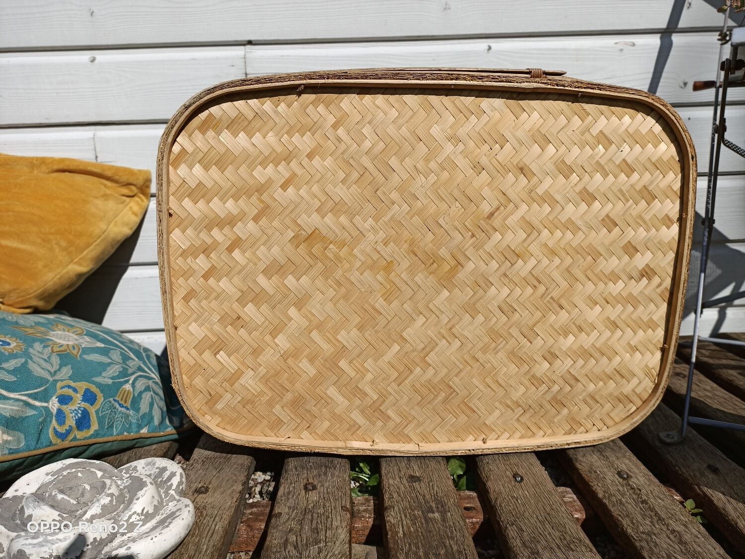 Old trunk rice straw