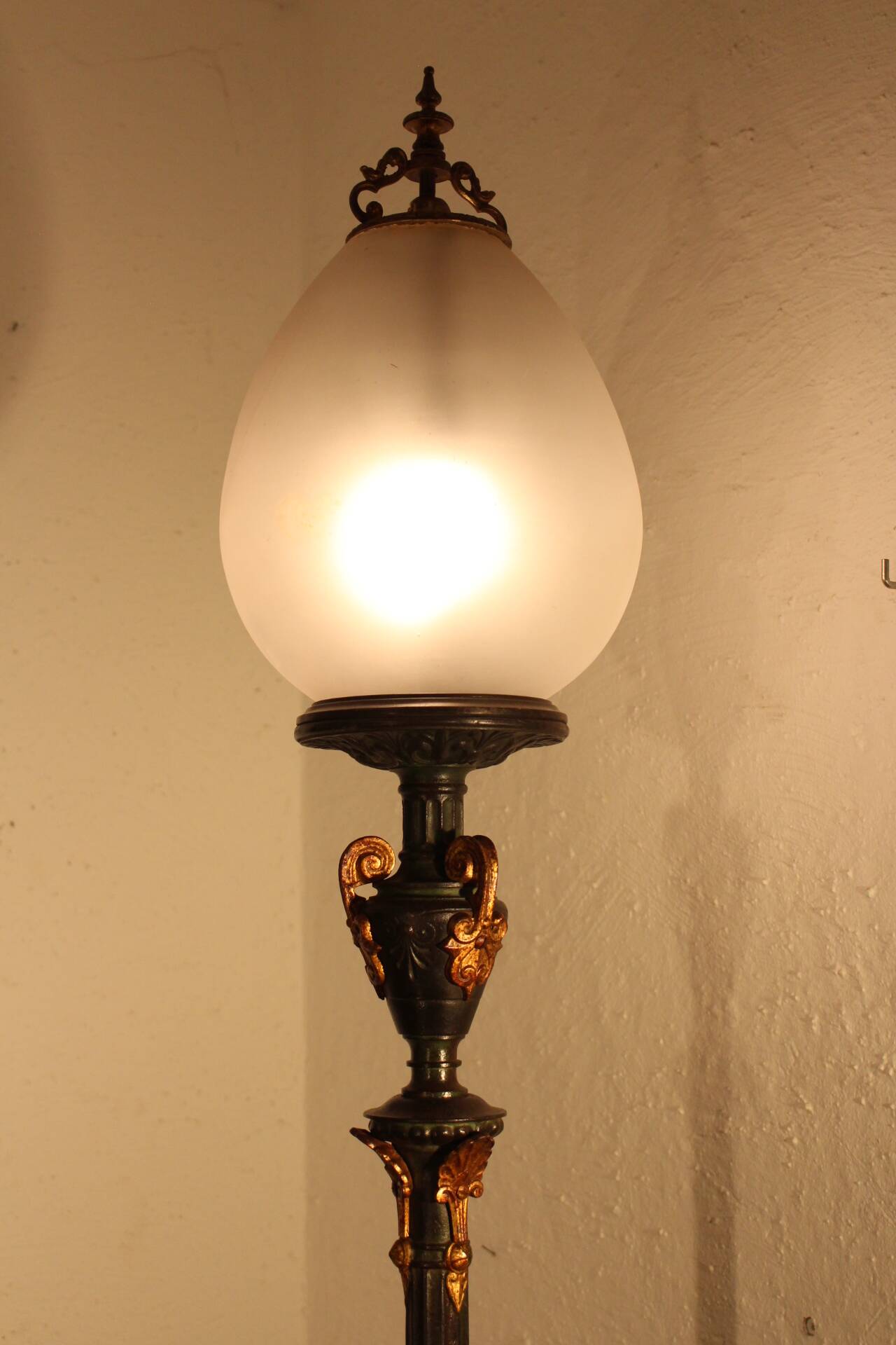 19th-century floor lamp