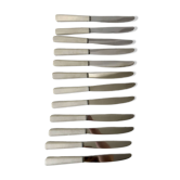 Ensemble de 12 couteaux en bakélite années 60